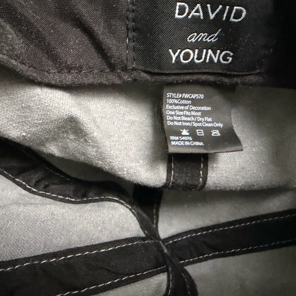 David and Young Cat Mom Cap in Gray - Picture 5 of 6